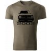 T-ričko BMW 2002 pánske tričko Farba trička: Army, Veľkosť: 3XL
