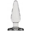 Plug & Play Butt Plug Basic 3 Inch Glass