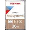 Toshiba N300 NAS Systems 16TB, MN11ACA16TS
