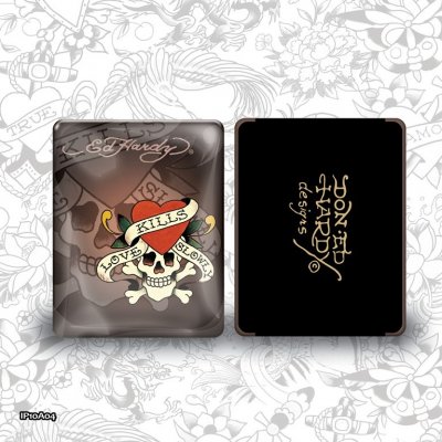 ED HARDY IPad Case IP10A04 - brown