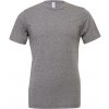 Canvas Unisex tričko CV3413 Grey Triblend -Heather M