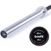 TRINFIT Olympijská osa 2200 mm MULTIPURPOSE BLACK 700 kg / 50 mm