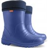 Detské zateplené gumáky Demar DINO 0310D2 modré 34/35