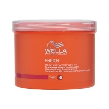 Wella Enrich maska pre silné, hrubé a suché vlasy (Moisturizing Treatment) 500 ml