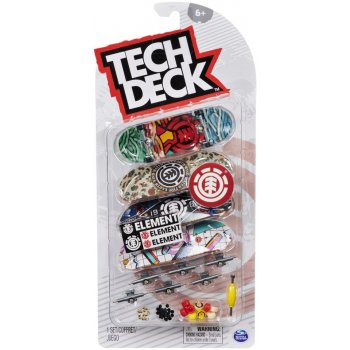 Tech Deck Fingeboard Štvorbalenie od 18,99 € - Heureka.sk