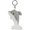 Prívesok na kľúče Plyšový delfín 8 cm