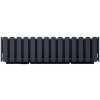 Prosperplast kvetináč truhlík 58cm BOARDEE FENCYCASE DDEF600-S433 antracit plastový PROSPERPLAST