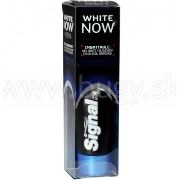 Signal White now Men Super pure zubná pasta 75 ml