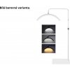 Andoer Velká Studiová Kosmetická Pásová Beauty LED Lampa 36W Half Moon Výběr Barev Barva: Bílá