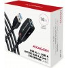 Axagon ADR-310 USB 3.2 Gen 1 A-M -> A-F aktivní prodlužovací / repeater, 10m