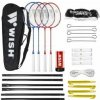 Sada na badminton ALUMTEC 5566 červeno-modrá