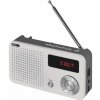 Sieťovo-batériové FM rádio Emos EM-213