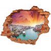 Foto fotografie diera na stenu Benátky 90x70 cm