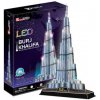 CubicFun 3D Puzzle Burdž Chalífa LED 136 ks