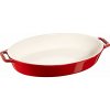 Zapekacia misa 36 cm, červená, keramika, Staub