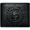 Real Madrid FC Peňaženka Real Madrid, bifold, pravá koža, čierna