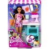 Mattel Barbie bábika kuchárka s mačiatkom HCD43