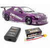 HOBBYTECH 1/10 Drift OVER-D10 RWD car RTR + akumulátor a nabíječ