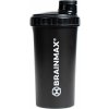 BrainMax plastový shaker (šejker), čierny, 700 ml
