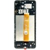 For_Samsung LCD displej + dotykový displej + predný kryt pre Samsung A127F Galaxy A12 Black