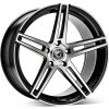 WRATH ALLOY WHEELS WRATH ALLOY WHEELS WF-1 9.5x19 5x120 ET40 Black Polished 74.1