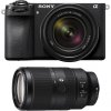 Sony Alpha A6700 čierny + E 18 – 135 mm f/3,5 – 5,6 + E 70 – 350 mm f/4,5 – 6,3 G OSS Bundle