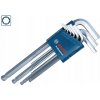 Bosch Sada 9 imbusových kľúčov s guľôčkou T 1.5 - 10mm 1600A01TH5