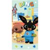 Carbotex Bavlnená plážová osuška Zajačik Bing a Sula v pyžame 70 x 140 cm