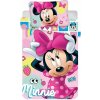 Jerry Fabrics obliečky Minnie ružové 100 x 135 cm 40 x 60 cm