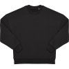 B&C Mikina B&C Influence Crew, těžká oversize, unisex COT01IC0100201-black S Černá