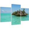 Obraz mora s ostrovčekom (Obraz 90x60cm)