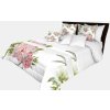 Mariall Design přehoz na postel biela ružovej 220 x 240 cm