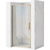 Rea Rapid Swing, 1-krídlové sprchové dvere 1000x1950 mm, 6mm číre sklo, zlatý matný REA-K2503