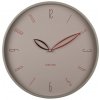 Karlsson 6012WG dizajnové nástenné hodiny béžová, pr. 40 cm