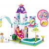 Sluban Girls Dream M38-B0971 Domček so šmykľavkou do bazéna