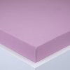 Napínacia plachta na posteľ jersey EXCLUSIVE fialová 90 x 200 cm