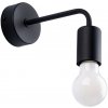Sollux Sollux SL.1449 - Nástenná lampa NORAH 1xE27/15W/230V čierna SLX1190 + záruka 3 roky zadarmo + záruka 3 roky zadarmo