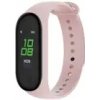 Forever SB-50 ružová / fitness náramok / BT 5.0 / 90 mAh / meranie tepu