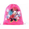 Vadobag Vrecko na telocvik Minnie Mouse s kvietkami