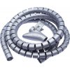 Connect IT trubice pro vedení kabelů WINDER šedá / 2.5m x 20mm CI-680