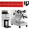 Lelit MaraX3 BSS + Lelit Steve PM20-4Q82 Brushed Steel