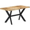 Multidom Jedálenský stôl 140x70x75 cm masívne mangovníkové drevo