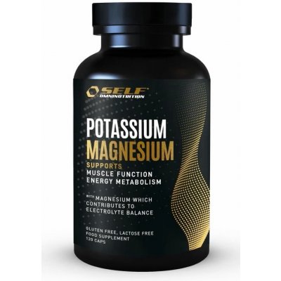 Self OmniNutrition Potassium & Magnesium 120 kapsúl