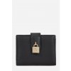 PEŇAŽENKA KARL LAGERFELD K/AUTOGRAPH PADLOCK MD WALLET BLACK/GOLD