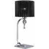 AZZARDO AZ0502 DECOline IMPRESS BLACK TABLE stolové svietidlo/lampička 1xE27 50W IP20 čierna