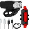 Svetlo na bicykel 2 ks +USB SPRINGOS BA0058
