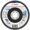 BOSCH Lamelový brúsny kotúč rovný 125 x 22,2 / P80, hliníkový oxid X451 Multi Material