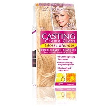 L'Oréal Casting Creme Gloss šetrné zloženie bez amoniaku blond svetlá piesková 1013