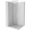MEXEN/S - Velár posuvné sprchové dvere Walk-in 85, transparent, biela 871-085-000-03-20