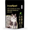 Love4pet Ekologická zhlukovacia podstielka pre mačky s tofu 2,5 kg 4,3 l